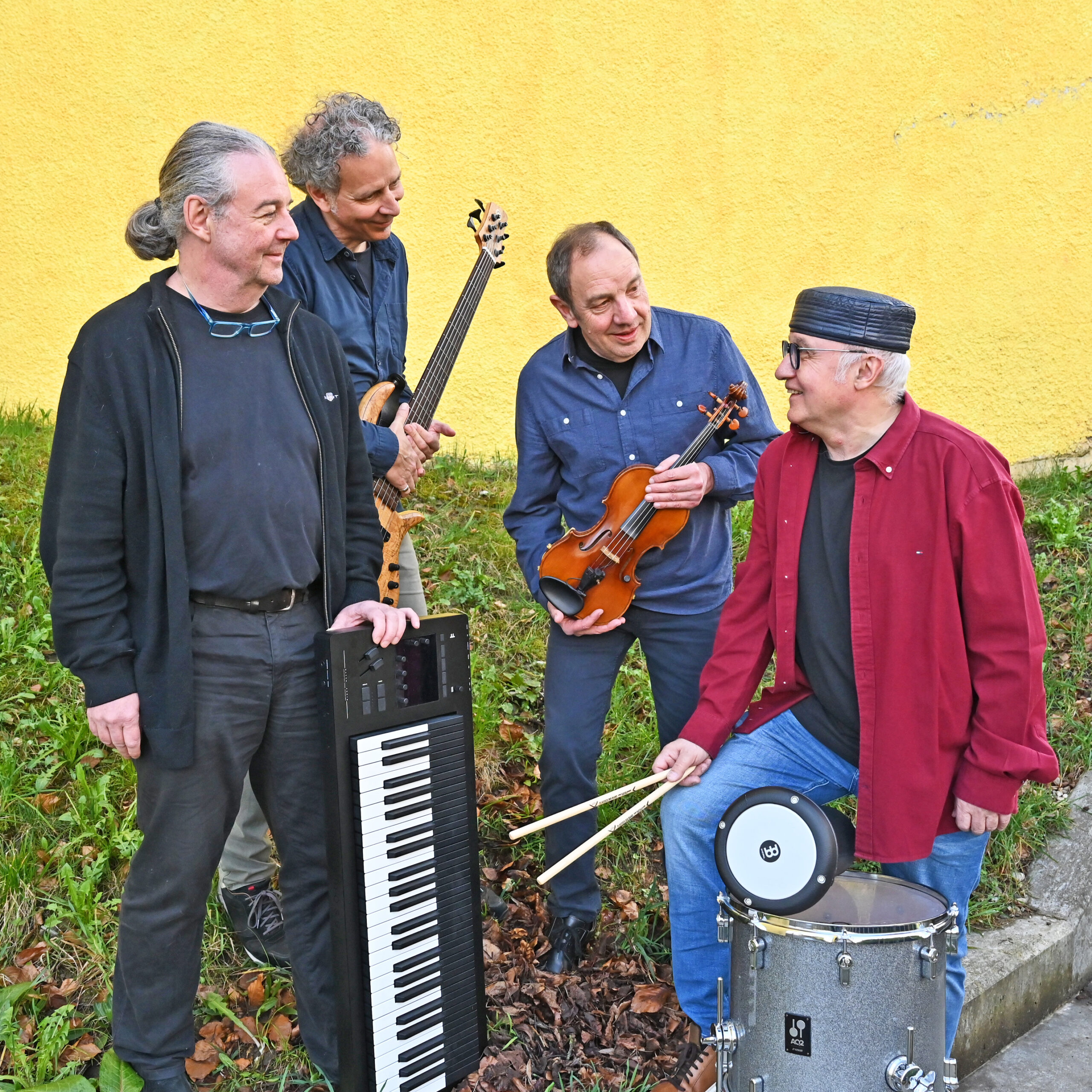 Trisma aus Olten mit (v.l.): Tom Gröli (Keyboard), André Buser (Bass), Beat Escher (Violine), Noby Lehmann (Drums&Percussion)