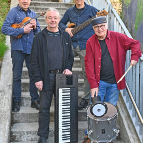 Trisma aus Olten mit (v.l.): Tom Gröli (Keyboard), André Buser (Bass), Beat Escher (Violine), Noby Lehmann (Drums&Percussion)