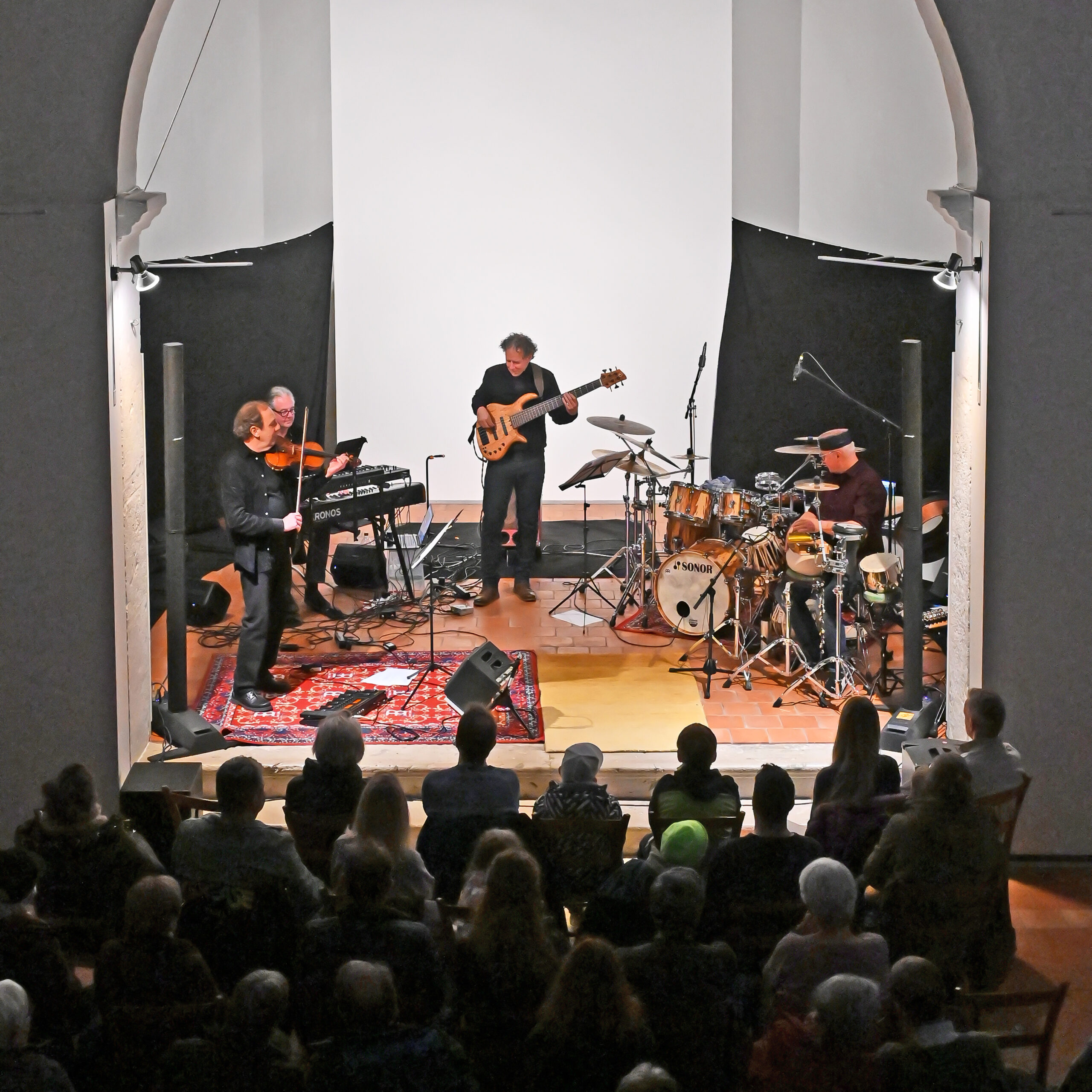 Trisma aus Olten mit v.l. Beat Escher, Thomas Gröli, André Buser und Noby Lehmann